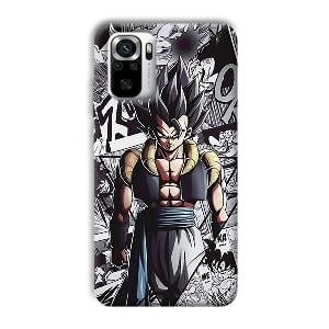 Goku Phone Customized Printed Back Cover for Redmi Note 10S