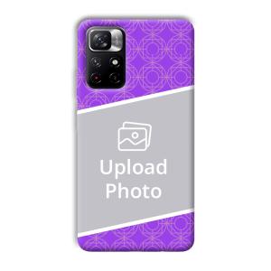 Purple Design Customized Printed Back Cover for Xiaomi Mi Note 11T