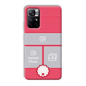 Little Hearts Customized Printed Back Cover for Xiaomi Mi Note 11T