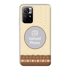 Brown Design Customized Printed Back Cover for Xiaomi Mi Note 11T