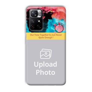 Best Friend Quote Customized Printed Back Cover for Xiaomi Mi Note 11T