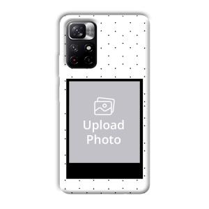 White Background  Customized Printed Back Cover for Xiaomi Mi Note 11T