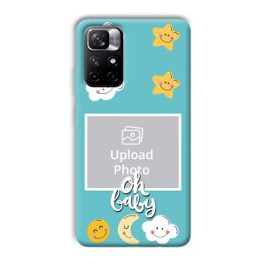 Oh Baby Customized Printed Back Cover for Xiaomi Mi Note 11T