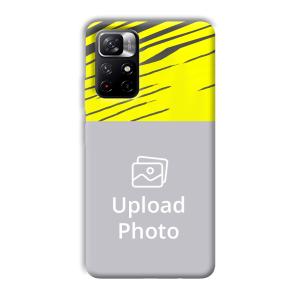 Yellow Lines Customized Printed Back Cover for Xiaomi Mi Note 11T