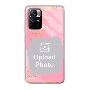 Sparkly Pink Customized Printed Back Cover for Xiaomi Mi Note 11T