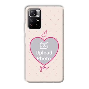 I Love You Customized Printed Back Cover for Xiaomi Mi Note 11T