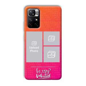 To My Valentine Customized Printed Back Cover for Xiaomi Mi Note 11T