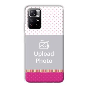 Baby Pink Design Customized Printed Back Cover for Xiaomi Mi Note 11T