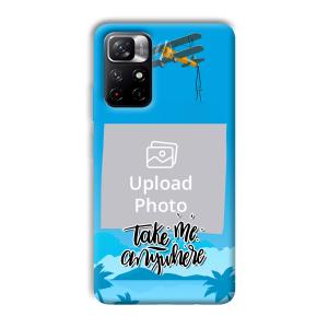 Take Me Anywhere Travel Customized Printed Back Cover for Xiaomi Mi Note 11T