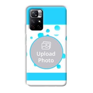 Bluish Customized Printed Back Cover for Xiaomi Mi Note 11T