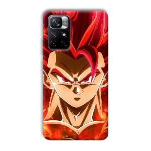 Goku Design Phone Customized Printed Back Cover for Xiaomi Mi Note 11T