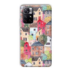 Colorful Homes Phone Customized Printed Back Cover for Xiaomi Mi Note 11T