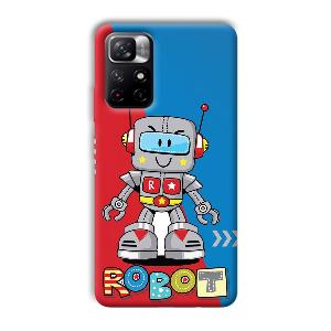 Robot Phone Customized Printed Back Cover for Xiaomi Mi Note 11T