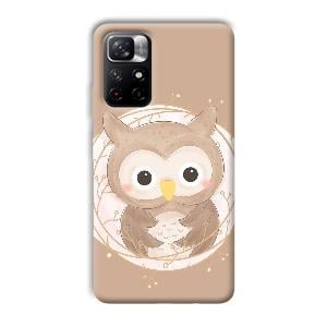 Owlet Phone Customized Printed Back Cover for Xiaomi Mi Note 11T