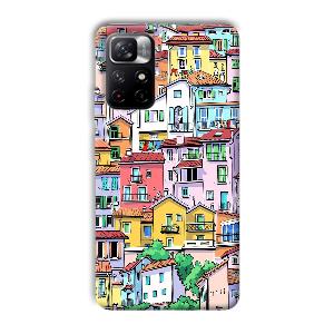 Colorful Alley Phone Customized Printed Back Cover for Xiaomi Mi Note 11T