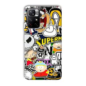 Cartoons Phone Customized Printed Back Cover for Xiaomi Mi Note 11T