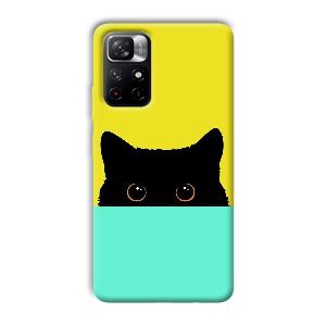 Black Cat Phone Customized Printed Back Cover for Xiaomi Mi Note 11T