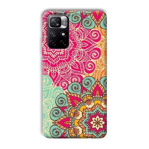 Floral Design Phone Customized Printed Back Cover for Xiaomi Mi Note 11T