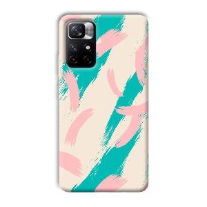 Pinkish Blue Phone Customized Printed Back Cover for Xiaomi Mi Note 11T