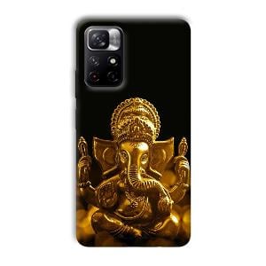 Ganesha Idol Phone Customized Printed Back Cover for Xiaomi Mi Note 11T