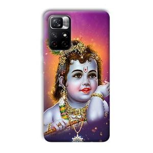 Krshna Phone Customized Printed Back Cover for Xiaomi Mi Note 11T