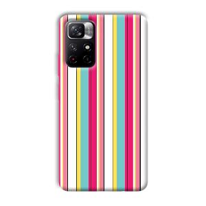 Lines Pattern Phone Customized Printed Back Cover for Xiaomi Mi Note 11T