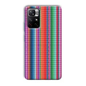 Fabric Pattern Phone Customized Printed Back Cover for Xiaomi Mi Note 11T