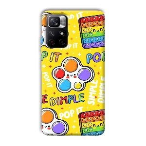 Pop It Phone Customized Printed Back Cover for Xiaomi Mi Note 11T