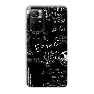 E is Equal To MC2 Phone Customized Printed Back Cover for Xiaomi Mi Note 11T