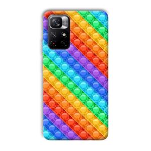 Colorful Circles Phone Customized Printed Back Cover for Xiaomi Mi Note 11T