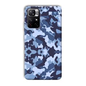 Blue Patterns Phone Customized Printed Back Cover for Xiaomi Mi Note 11T