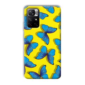 Butterflies Phone Customized Printed Back Cover for Xiaomi Mi Note 11T