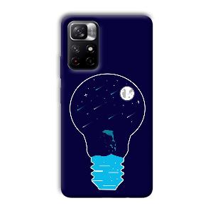 Night Bulb Phone Customized Printed Back Cover for Xiaomi Mi Note 11T