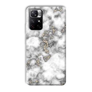Grey White Design Phone Customized Printed Back Cover for Xiaomi Mi Note 11T