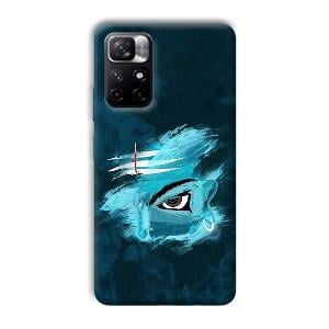 Shiva's Eye Phone Customized Printed Back Cover for Xiaomi Mi Note 11T