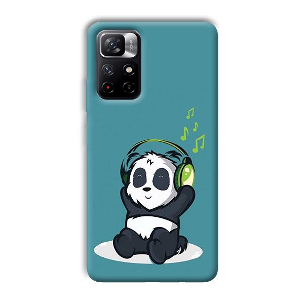 Panda  Phone Customized Printed Back Cover for Xiaomi Mi Note 11T