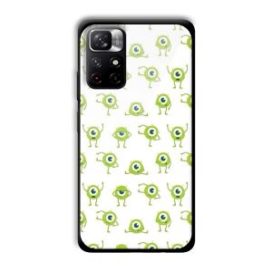 Green Eyes Customized Printed Glass Back Cover for Xiaomi Mi Note 11T