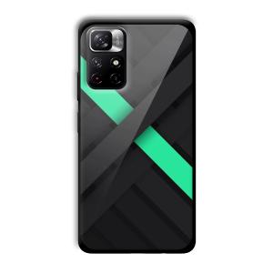 Green Cross Customized Printed Glass Back Cover for Xiaomi Mi Note 11T