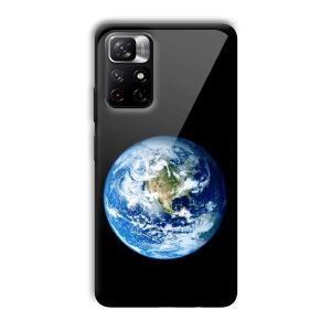Floating Earth Customized Printed Glass Back Cover for Xiaomi Mi Note 11T