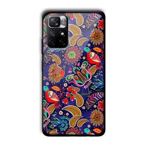 Animal Sketches Customized Printed Glass Back Cover for Xiaomi Mi Note 11T