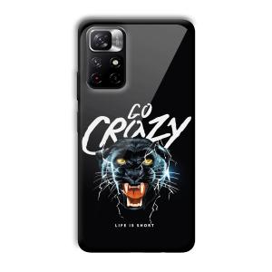 Go Crazy Customized Printed Glass Back Cover for Xiaomi Mi Note 11T