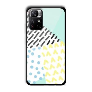 Cool Pattern Customized Printed Glass Back Cover for Xiaomi Mi Note 11T
