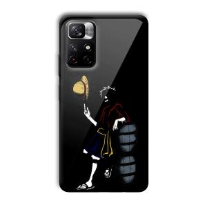 Cool Boy Customized Printed Glass Back Cover for Xiaomi Mi Note 11T