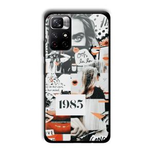 1985 Customized Printed Glass Back Cover for Xiaomi Mi Note 11T