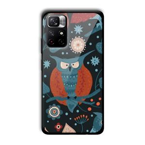 Blue Owl Customized Printed Glass Back Cover for Xiaomi Mi Note 11T