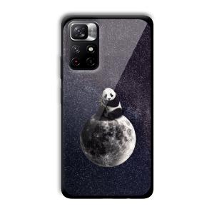 Astronaut Panda Customized Printed Glass Back Cover for Xiaomi Mi Note 11T