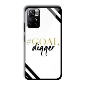 Goal Digger Customized Printed Glass Back Cover for Xiaomi Mi Note 11T