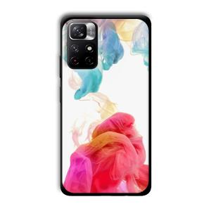 Water Colors Customized Printed Glass Back Cover for Xiaomi Mi Note 11T