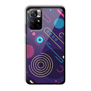 Purple Music Customized Printed Glass Back Cover for Xiaomi Mi Note 11T