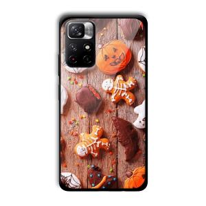 Gingerbread Customized Printed Glass Back Cover for Xiaomi Mi Note 11T